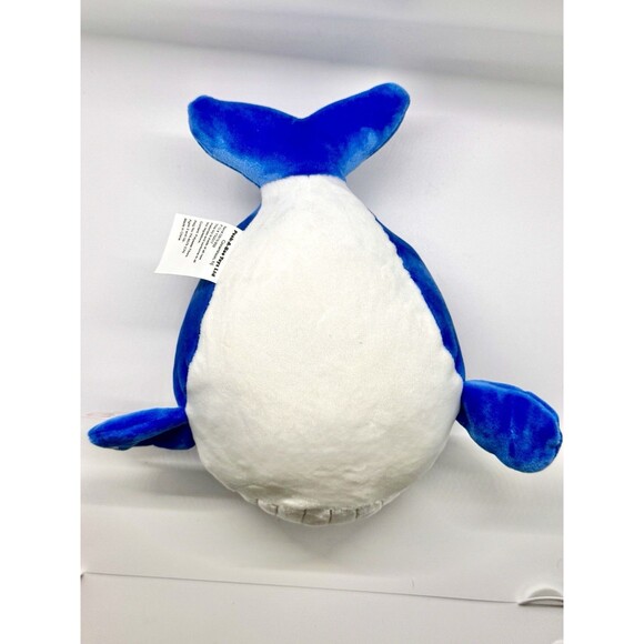 Peek a Boo Toys Blue Whale Plush 8 Inch Stuffed Animal Toy Gift Stocking Stuffer - Picture 3 of 10